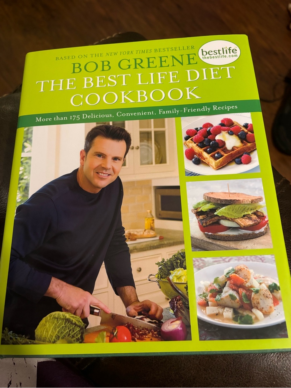 Bob Greene The Best Life Diet Cookbook - Lime Green Cover
